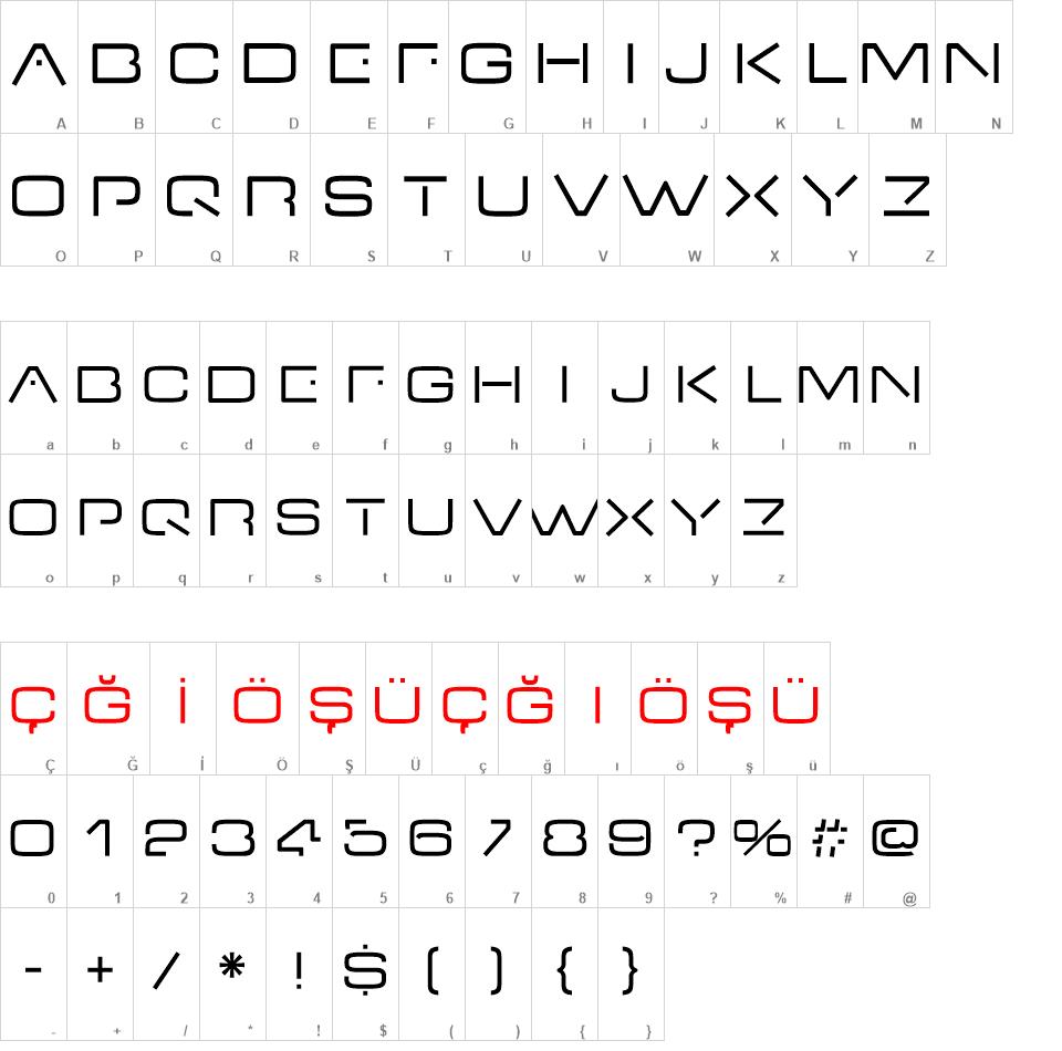 V Dub font